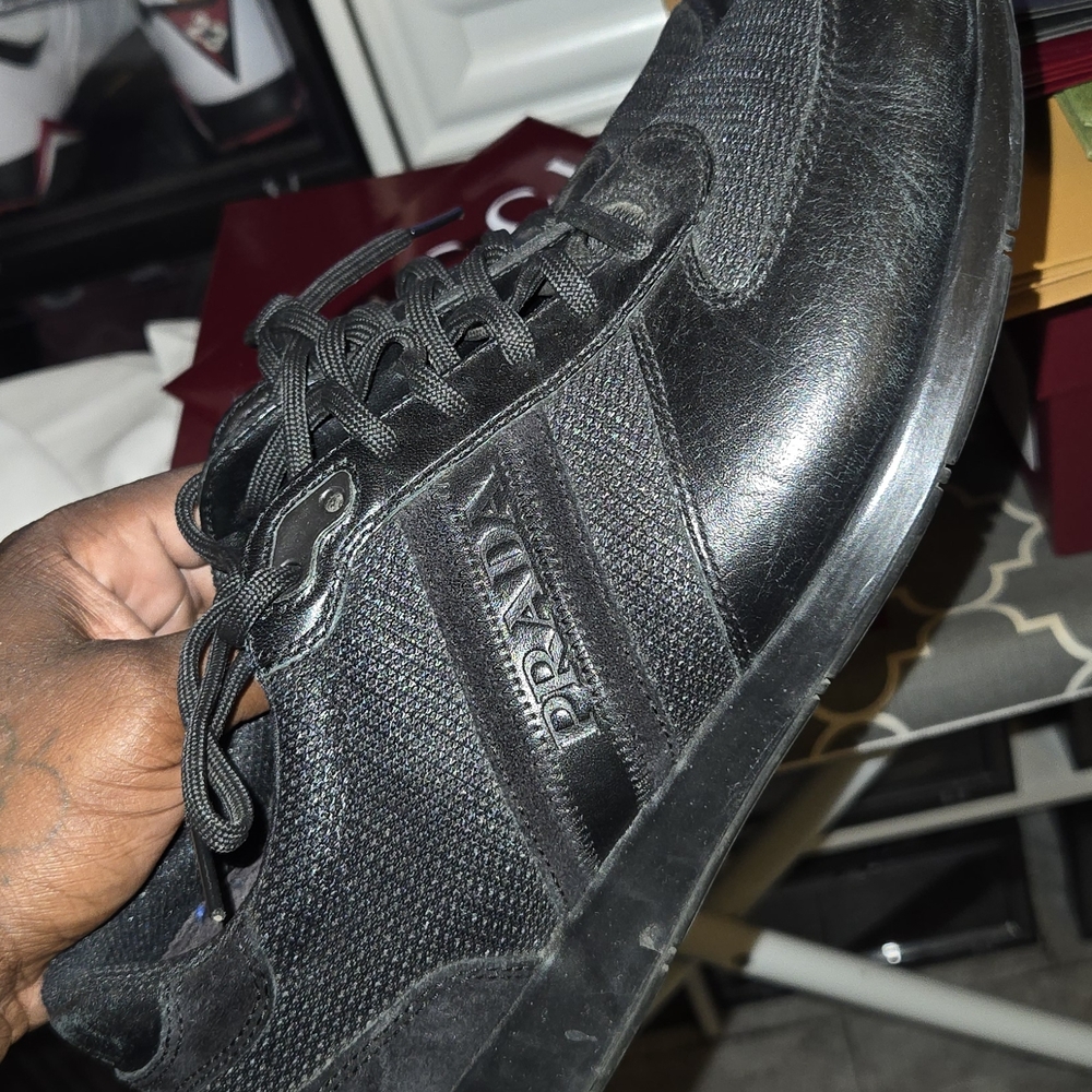 Prada Black Men's Shoes - Picture 2 of 8